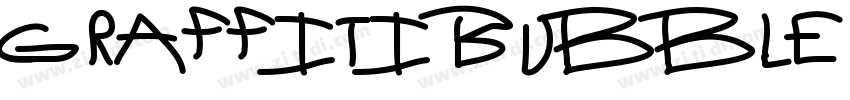 Graffiti Bubble字体转换